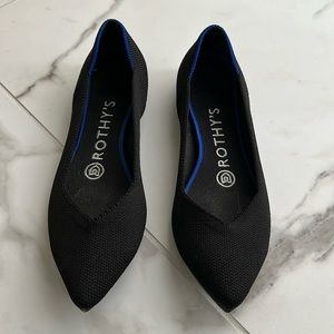 Rothy’s black flats 5.5
